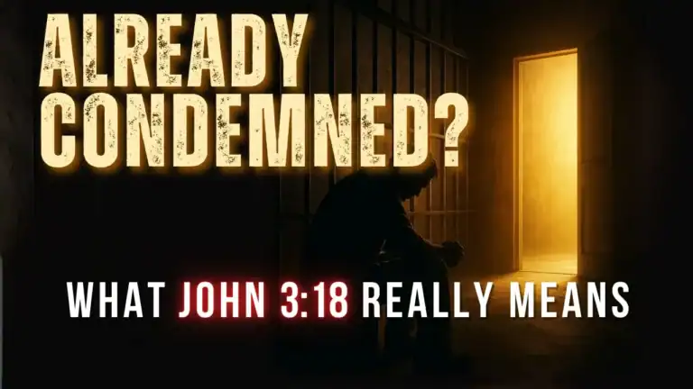 Thumbnail for Bible study on the meaning of 'already condemned' in John 3:18