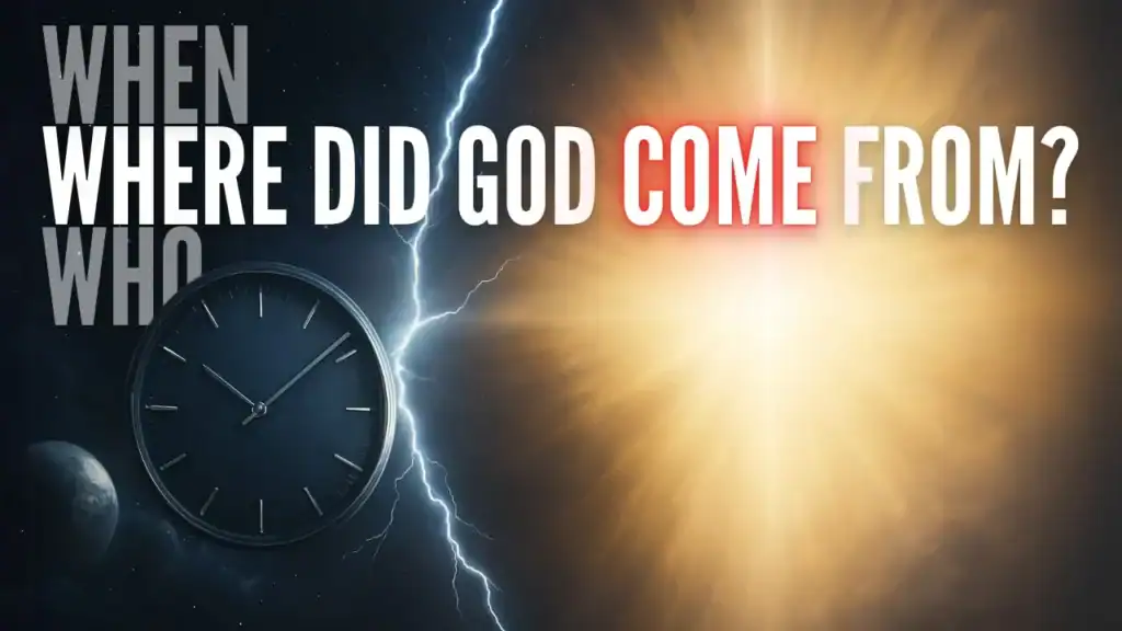 Thumbnail for Bible study answering the question Where did God come from?