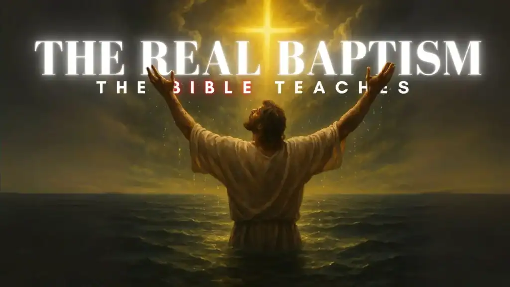 Thumbnail for Bible study answering the question: What is baptism in the Bible and its true spiritual meaning
